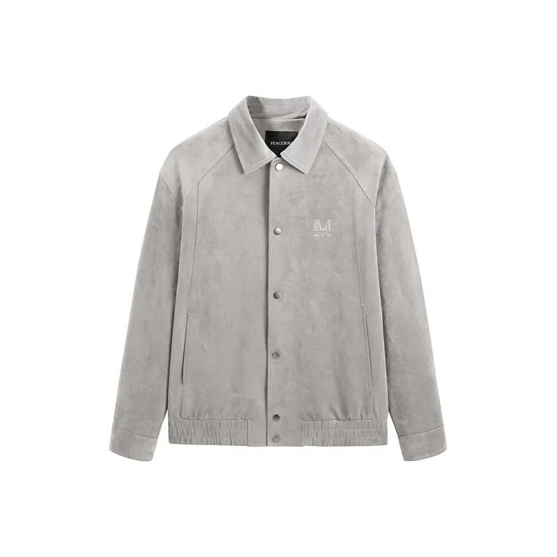 PEACEBIRD MEN Jacket Men's Light Gray-0