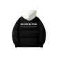 Pure Black (Ecru Hat)