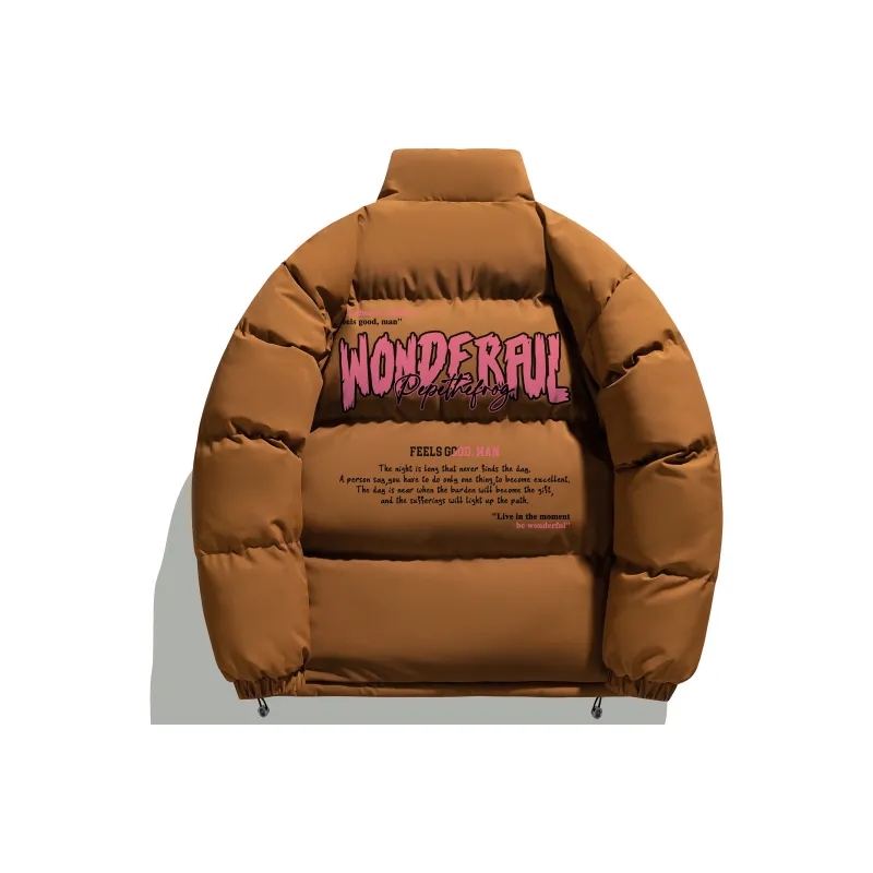 Pepe The Frog Puffer Jacket Unisex-21