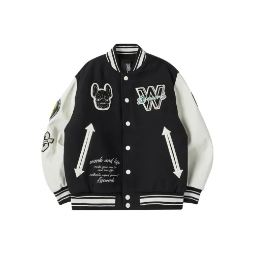 Lifework FW23 Baseball Jacket Unisex