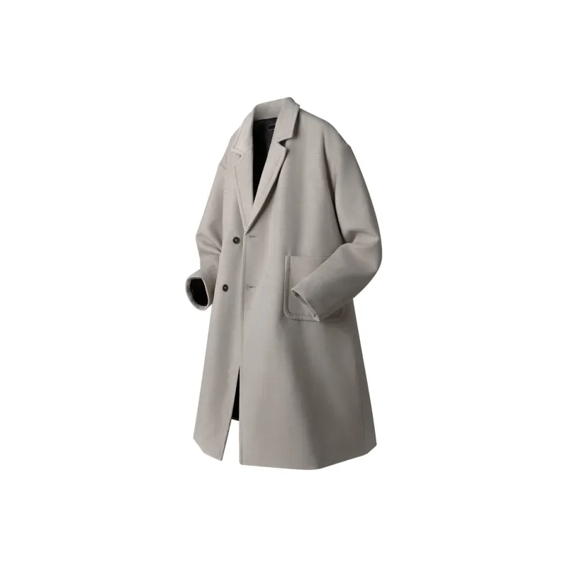 ASEDE Coats Unisex Light Khaki-0