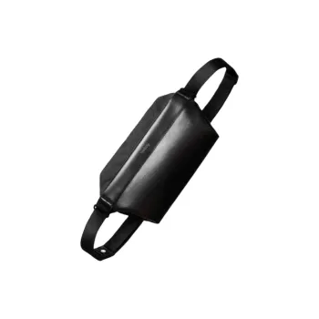 BELLROY Plant Leather Fanny Pack, Crossbody Bag Mini Men's Black