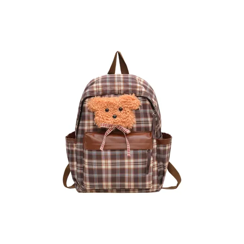 Yalu Nylon Backpack Unisex Multicolor