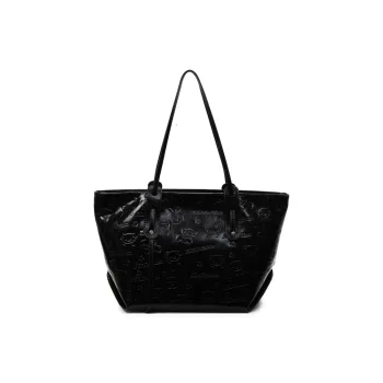Wenpercy PU Tote Shoulder Bag Women's Multicolor