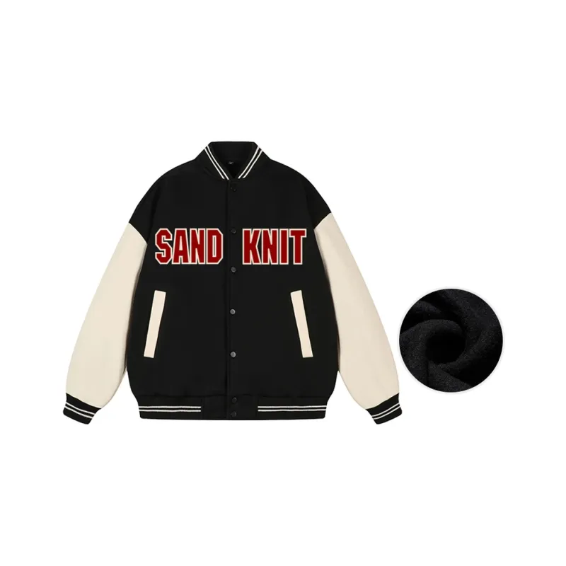 SandKnit Baseball Jacket Unisex-0