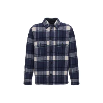 ISABEL MARANT Kevron Checked Shirt Jacket