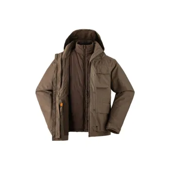 Timberland Water Resistant Windproof Breathable Windbreaker Jacket Men's Chocolate