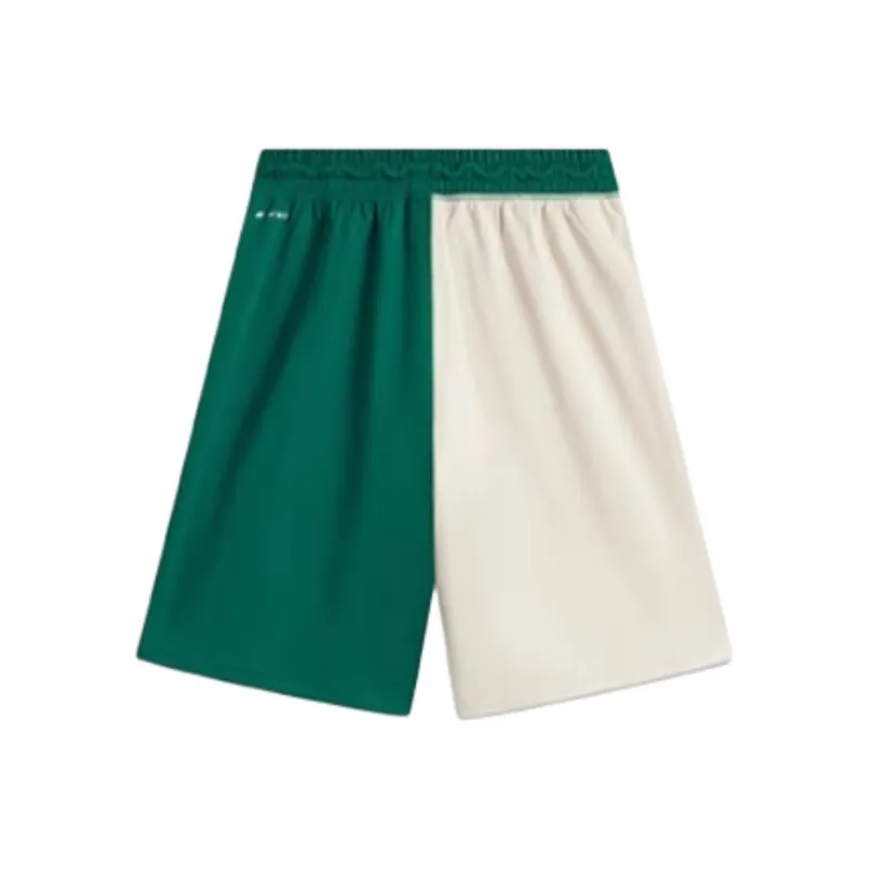 LiNing Basketball Collection Casual Shorts Men's Gravel Gray Stone Green-1