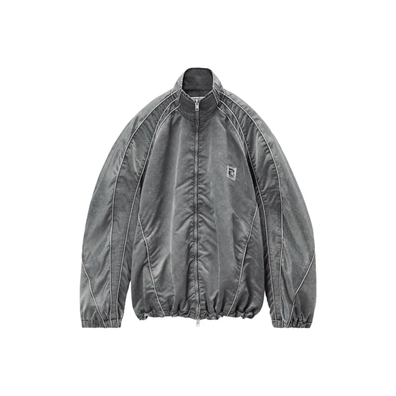 Alexander Wang Panelled Faded Bomber Jacket-0