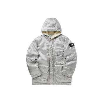 STONE ISLAND Moire effect Puffer Jacket