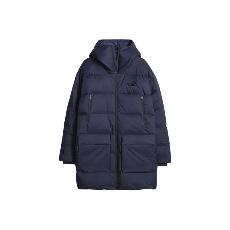 PUMA Doudoune À Capuche Homme Jacket Men's Marine Blue-0