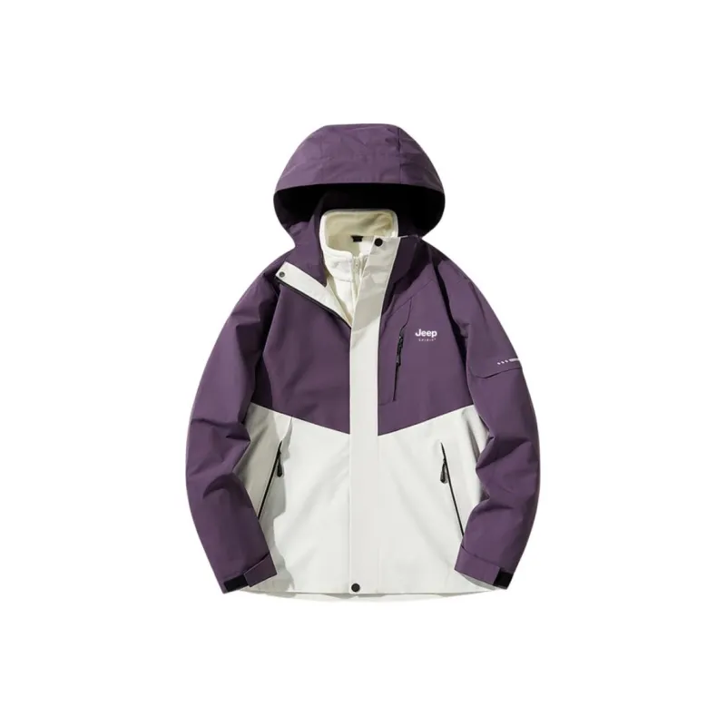 JEEP SPIRIT Windproof, Water Repellent, And Rainproof Windbreaker Jacket Unisex-13