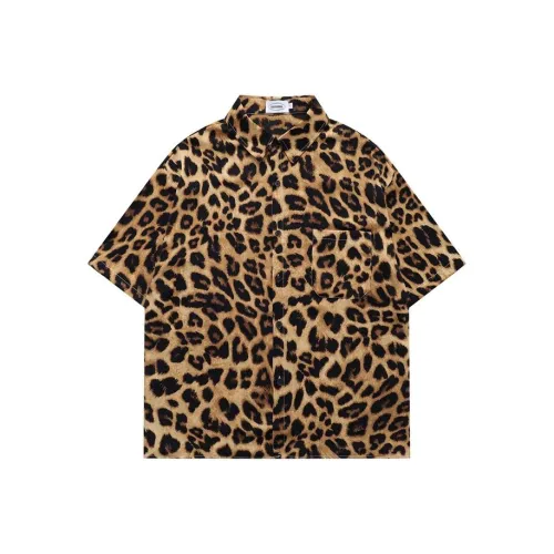 BONAS Shirt Unisex Leopard Print