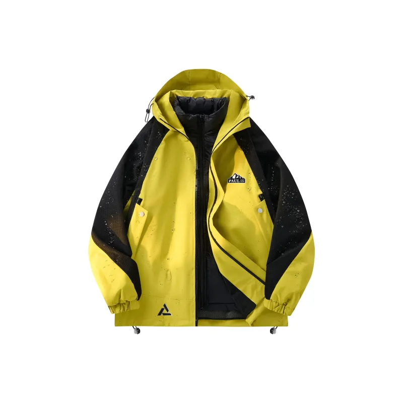 PAUL COSTELLOE Hiking Waterproof And Windproof To Keep Warm Windbreaker Jacket Unisex-12