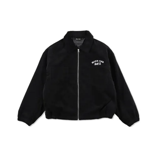 WIND AND SEA CORDUROY BLOUSON Jackets Coats Unisex Black