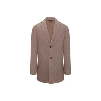 GY Goldlion Coats Men's Smoke Gray