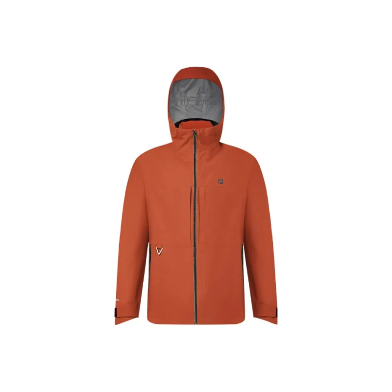 FILA Windproof Thermal Windbreaker Jacket Men's Sandy Orange-0