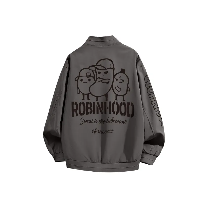 ROBINHOOD Baseball Jacket Unisex-5