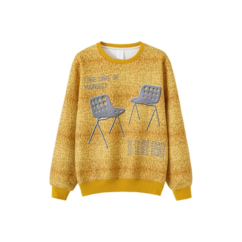 CONP Sweatshirts Unisex Yellow-0