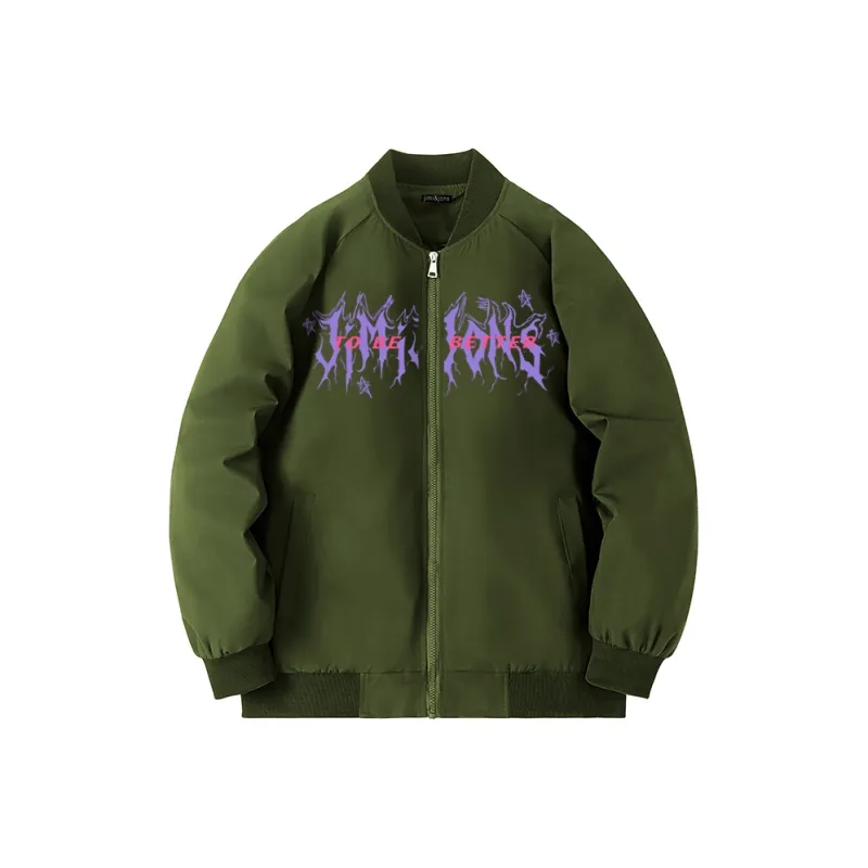 JIMI&JONS Windproof And Waterproof Baseball Collar Pilot Jackets & Coats Unisex-6