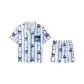 Blue White-Women's