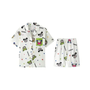 Gongdie x NEZHA,LIANMINGKUAN Pajama Set Unisex White