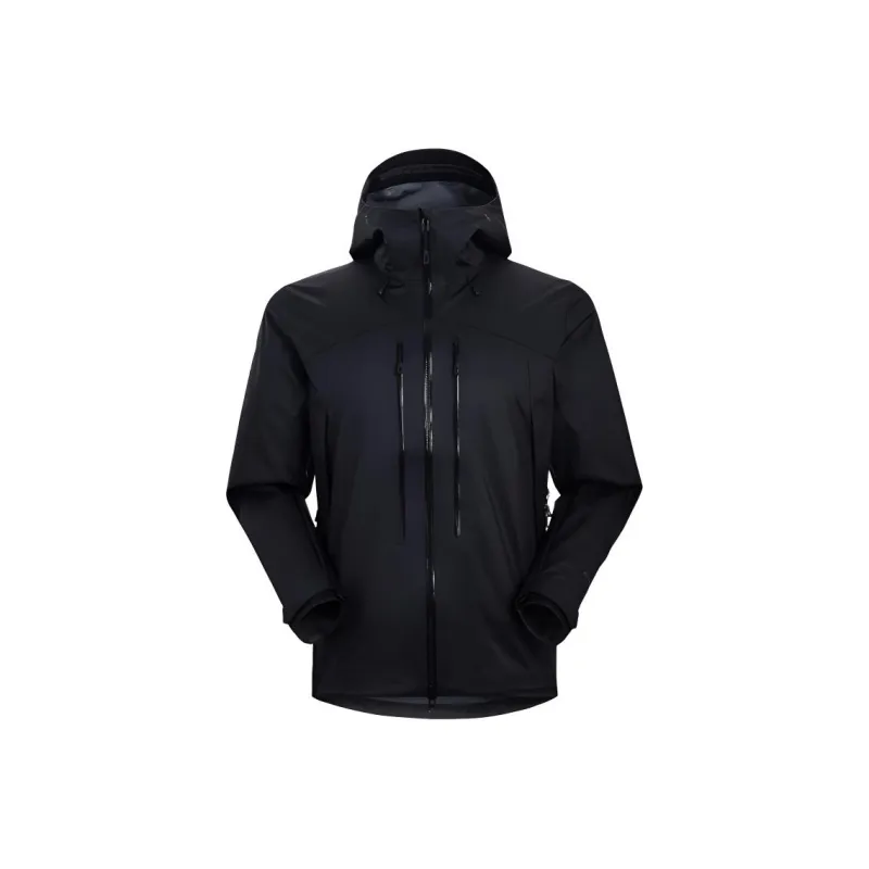 KAILAS Windproof And Waterproof Windbreaker Jacket Men's Ore Black-0