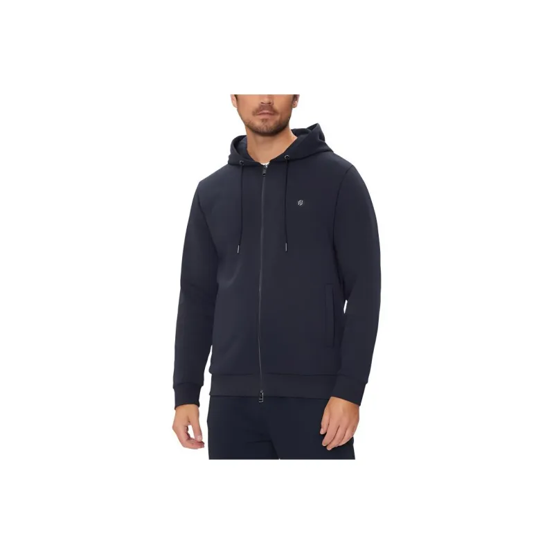 HUGO BOSS Logo Patch Zipped Hoodie-0
