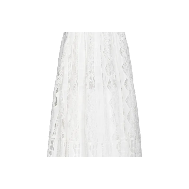 PINKO Lace overlay Skirt-2