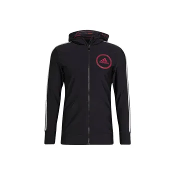 Adidas Long Sleeve Rash Guard Jackets Coats Men's Black