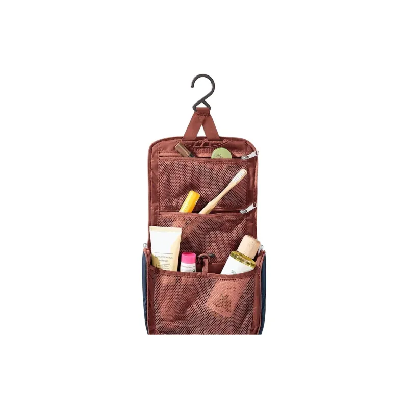 DEUTER Nylon Toiletry Bag Makeup Bag Unisex Red-3