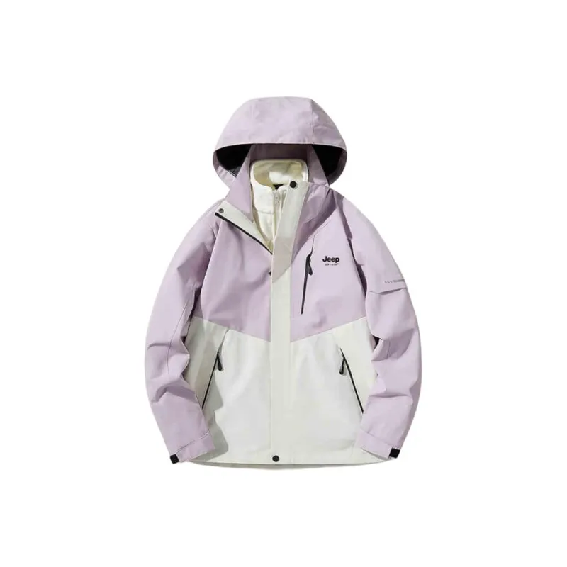 JEEP SPIRIT Windproof, Water Repellent, And Rainproof Windbreaker Jacket Unisex-12