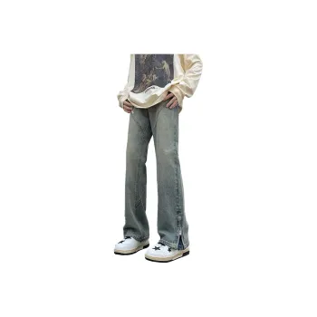 RENBEN Luxury Streetwear Men's Pants Summer Jeans Unisex