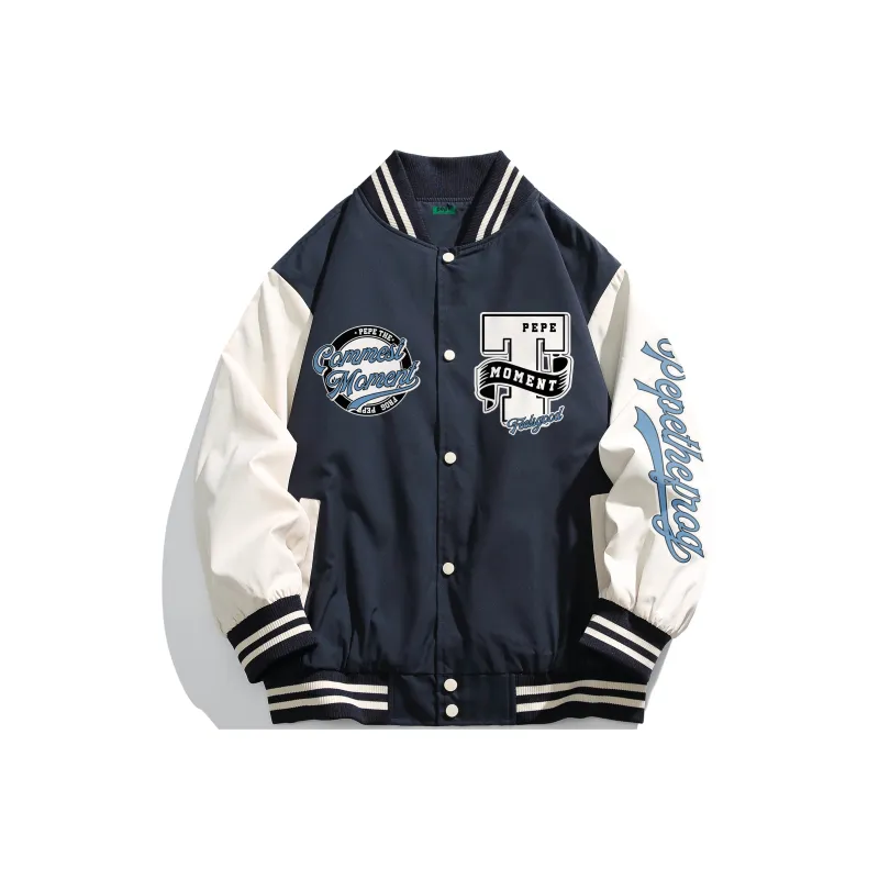 Pepe The Frog Baseball Jacket Unisex-7