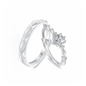 CGC S999 Fine Silver Adjustable Ring Unisex
