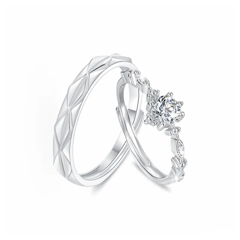 CGC S999 Fine Silver Adjustable Ring Unisex-0