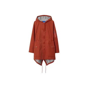Burberry SS25 Coat Men's Rusty Red