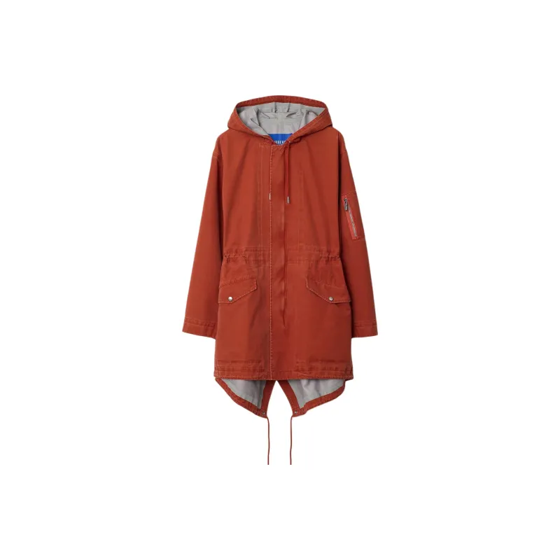 Burberry SS25 Coat Men's Rusty Red-0