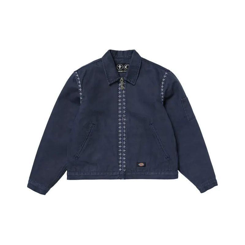 Dickies X THUG CLUB Dickies Collaboration Jackets Unisex Blue-0