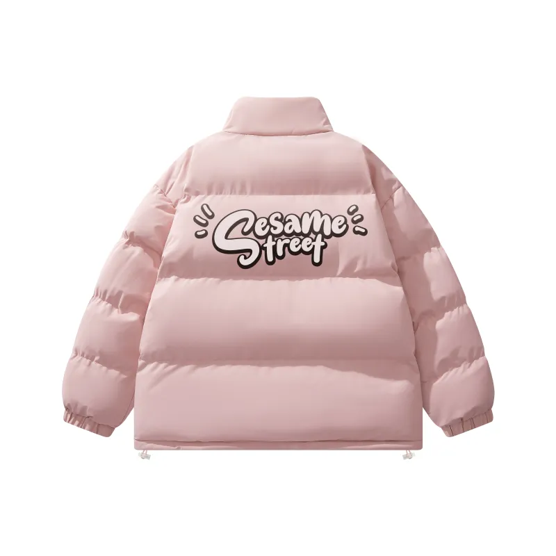 SESAME STREET Fall Winter Puffer Jacket Unisex-7
