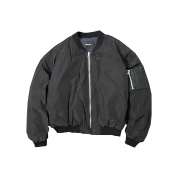 Silente Baseball Jacket Unisex Black