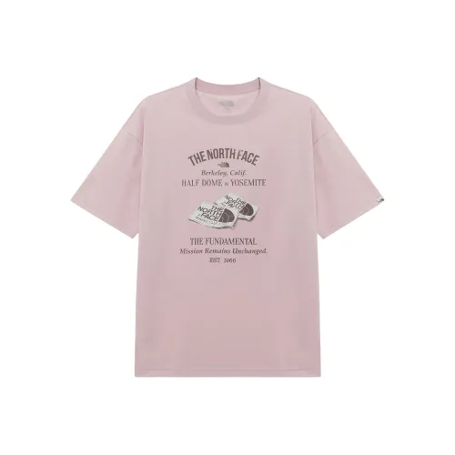 THE NORTH FACE T Shirt Unisex Light Pink