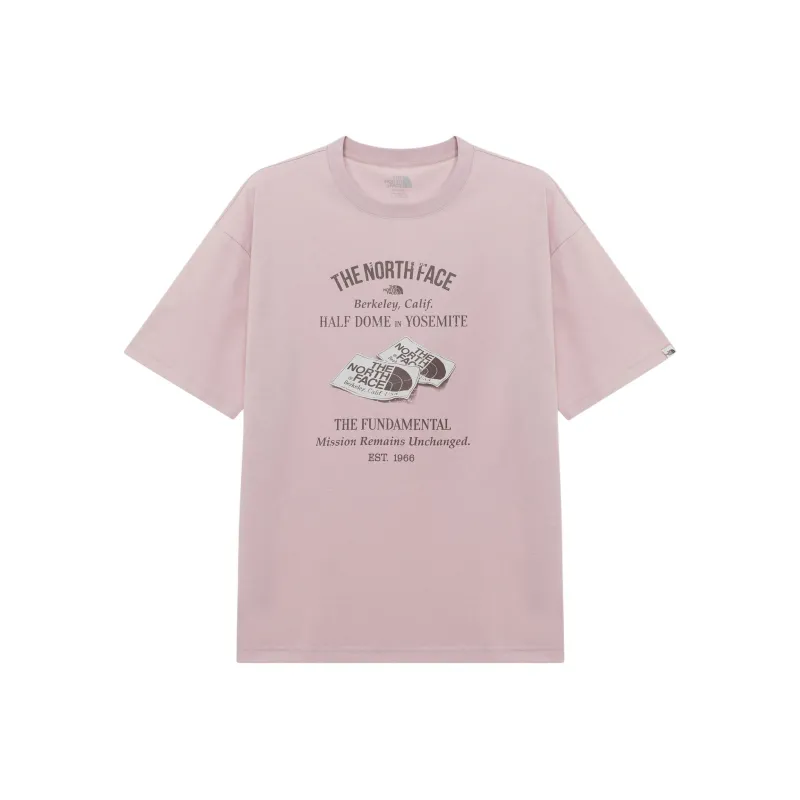 THE NORTH FACE T Shirt Unisex Light Pink-0