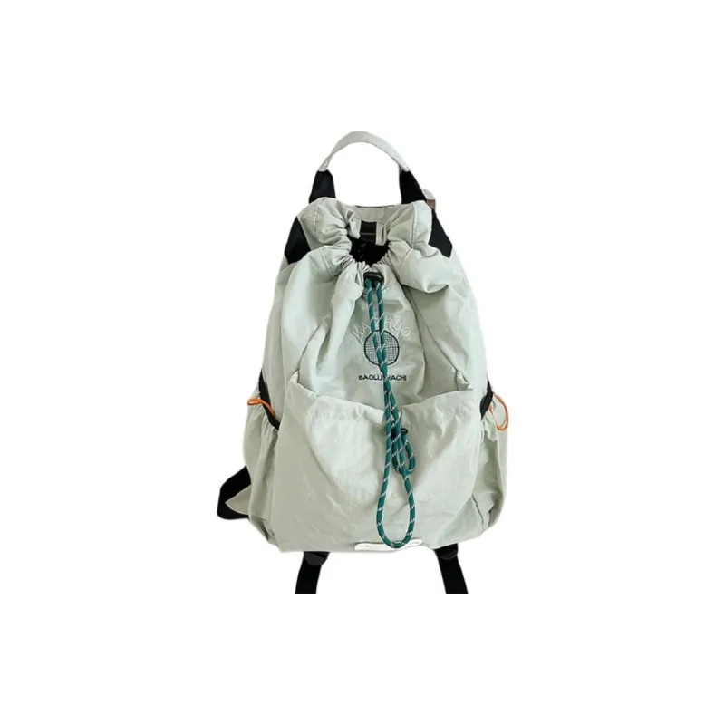H YXIANG Nylon Backpack Unisex Multicolor-0
