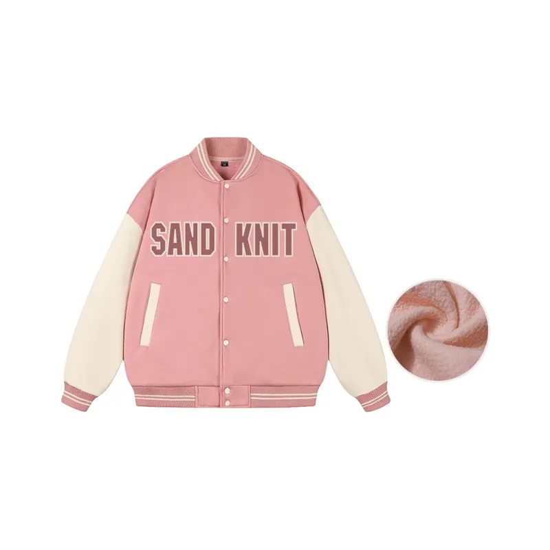 SandKnit Baseball Jacket Unisex-4