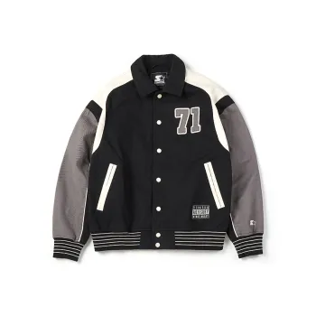 STARTER Baseball Jacket Unisex Black