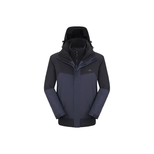 MOBI GARDEN Water Resistant Windproof Breathable Wear Resistant Rainproof Windbreaker strukturierter River Men's