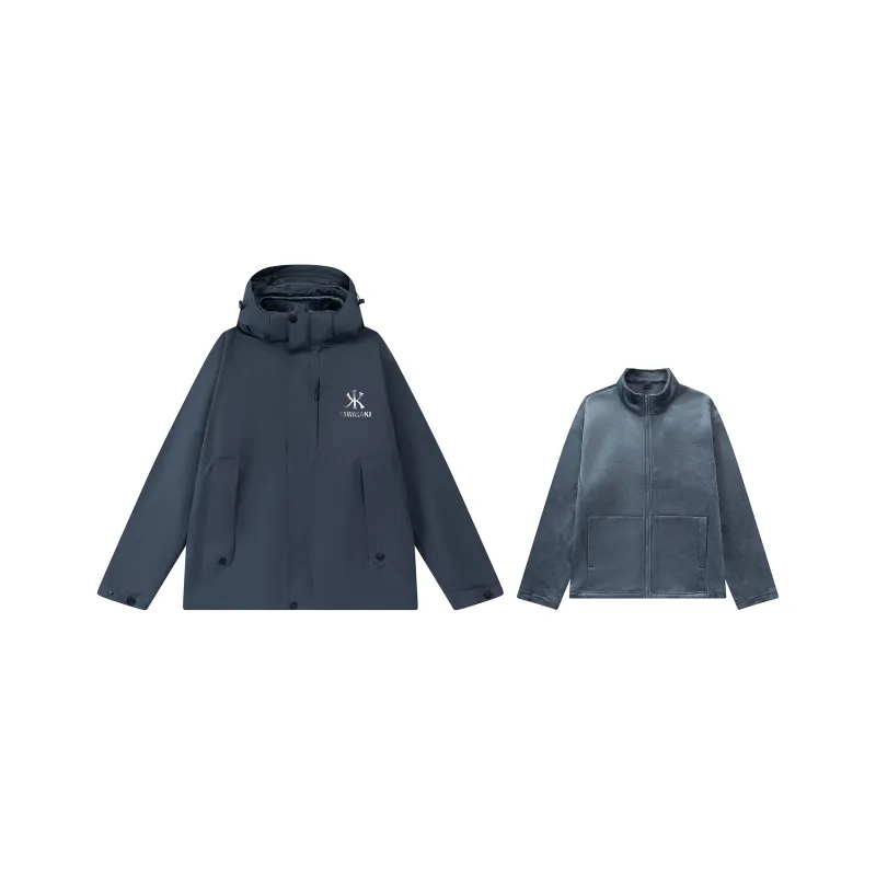 Kawasaki Water Resistant Windproof Wear Resistant Windbreaker Jacket Unisex-31
