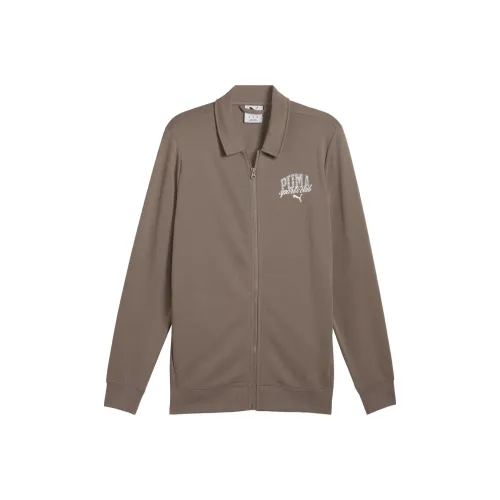 PUMA CLASS TRACK JACKET TR Jacket Men's Taupe