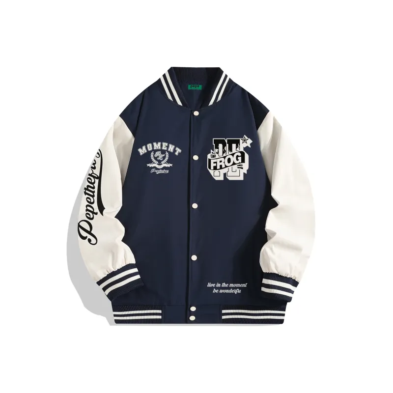 Pepe The Frog Baseball Jacket Unisex-6